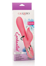 Enchanted Tickler Silicone Rechargeable Rabbit Vibrator - Pink