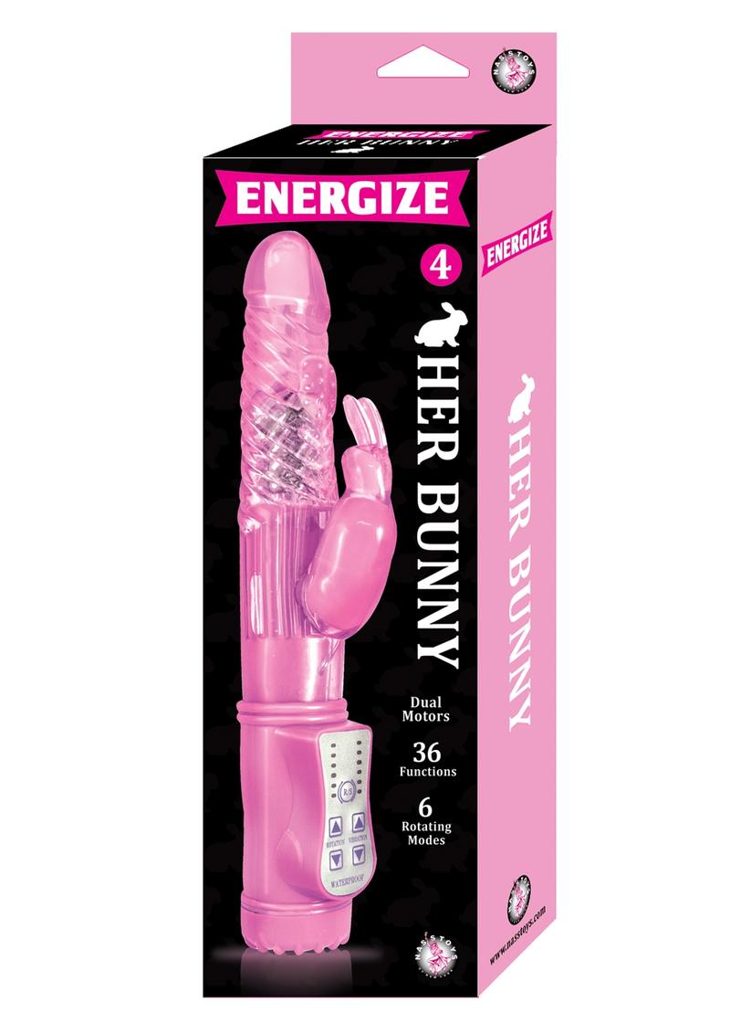 Energize Her Bunny 4 Dual Motor Rabbit Vibrator - Pink