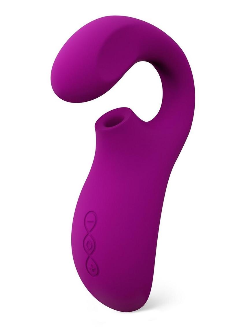 Enigma Rechargeable Dual Stimulator - Deep - Magenta/Purple/Rose