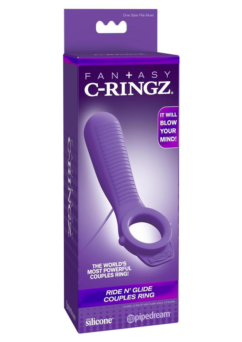 Fantasy C-Ringz Silicone Ride N' Glide Couples Cock Ring