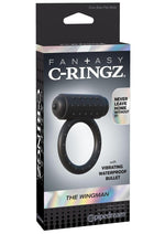 Fantasy C-Ringz The Wingman Cock Ring with Bullet