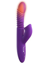 Fantasy For Her Ultimate Thrusting Clit Stimulate Her Rechargeable Waterproof - Purple