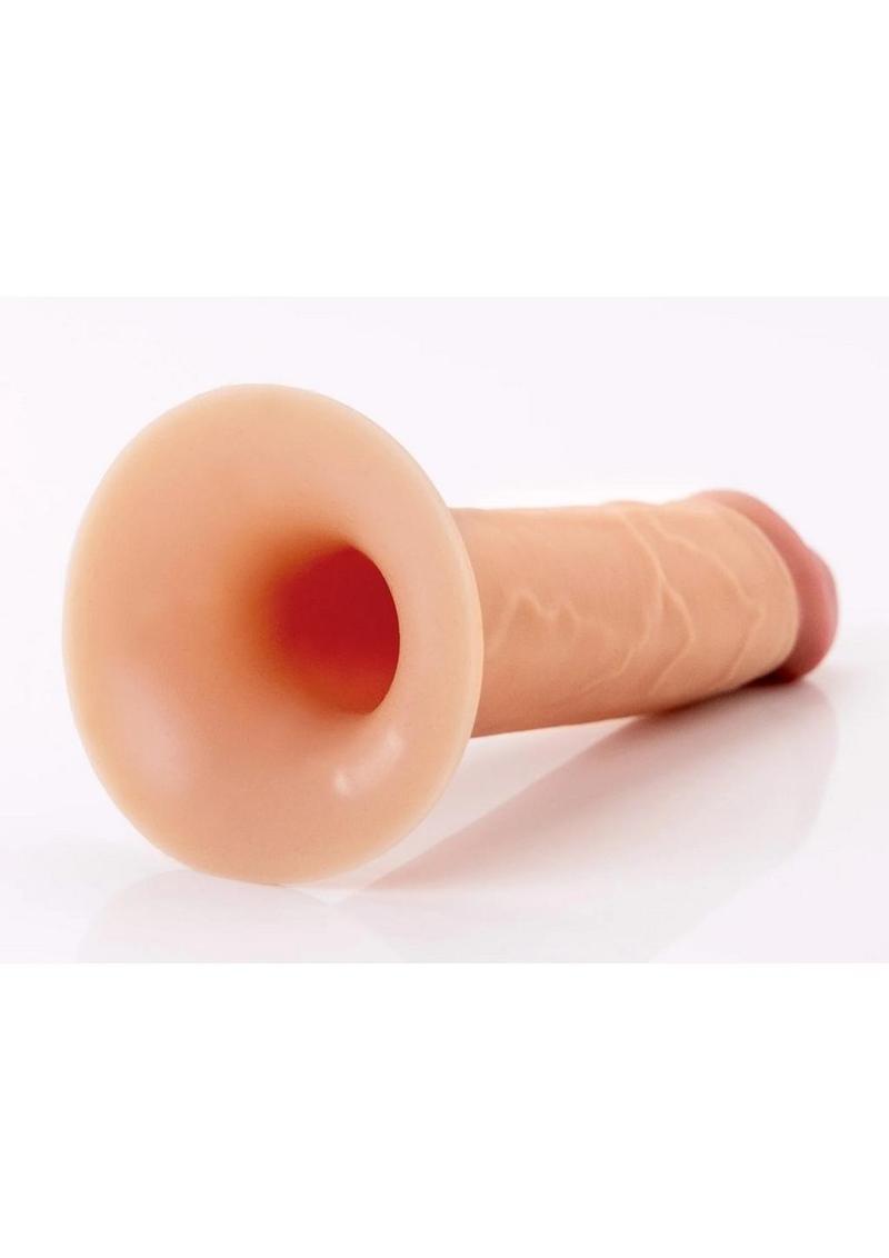 Fantasy X-Tensions Elite Silicone Dual Density Hollow Strap-On - Vanilla - 6in