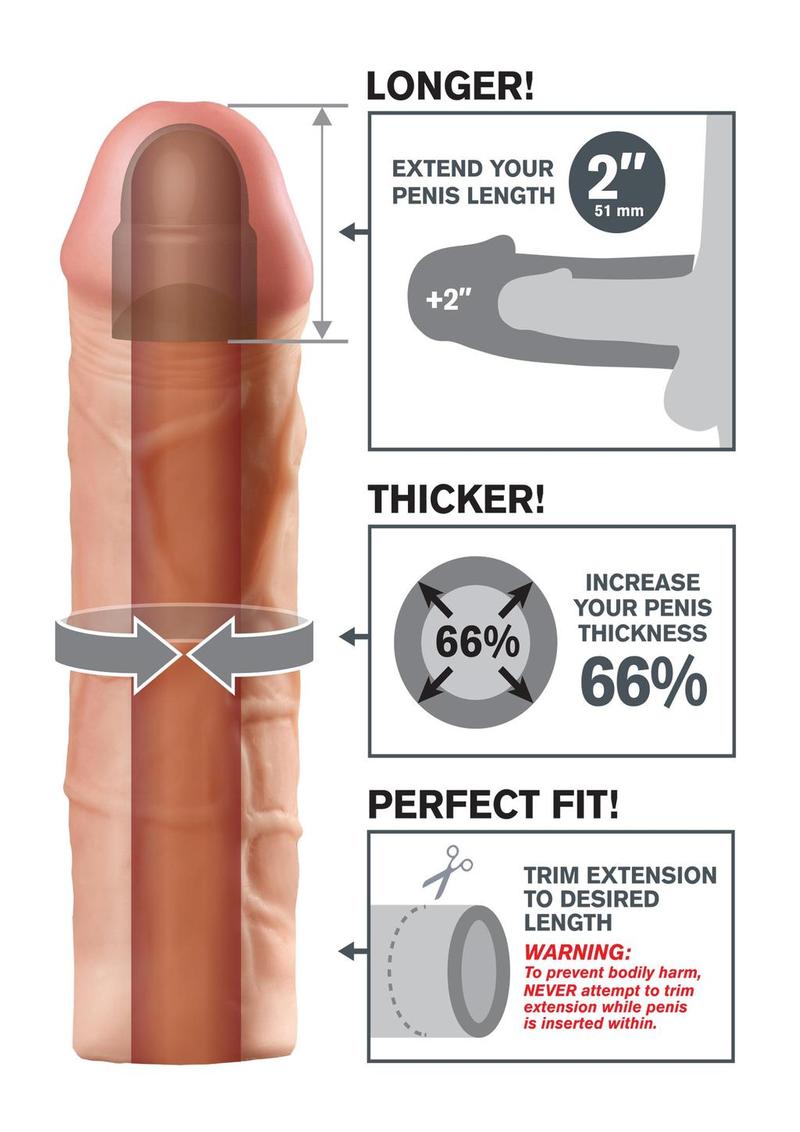 Fantasy X-Tensions Mega 2in Extension Sleeve