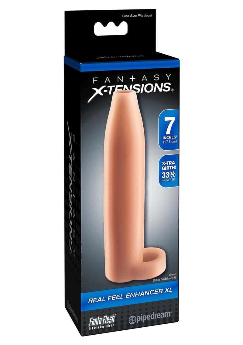 Fantasy X-Tensions Real Feel Enhancer XL Girth Enhancement Sleeve