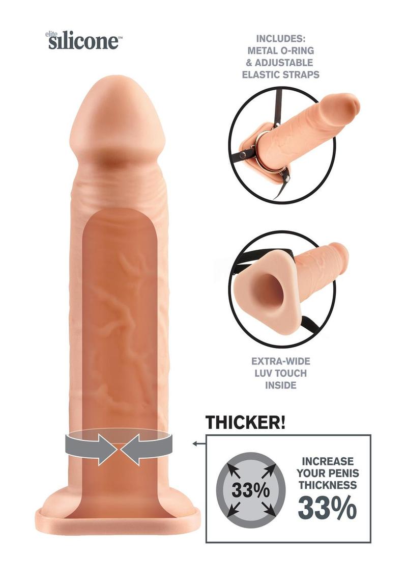 Fantasy X-Tensions Silicone Performance Hollow Extension