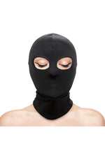 Fetish and Fashion Eyes Hood - Black - One Size