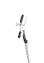 Fetish Fantasy Series Alligator Nipple Clamps - Metal/Silver