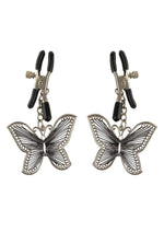 Fetish Fantasy Series Butterfly Nipple Clamps - Silver