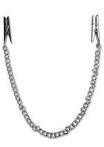 Fetish Fantasy Series Nipple Chain Clamps - Silver