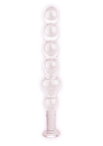 First Glass Thins Elliptical Glass Plug - Clear