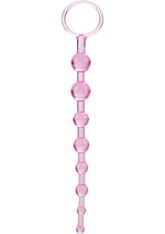 First Time Love Anal Beads - Pink