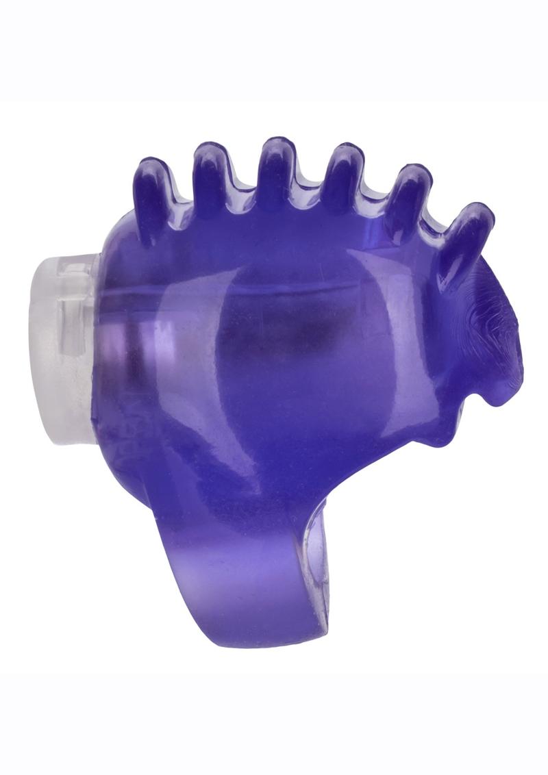 Foil Pack Vibrating Finger Teaser - Purple