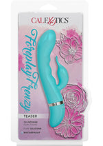 Foreplay Frenzy Teaser Silicone Rabbit Vibrator - Blue