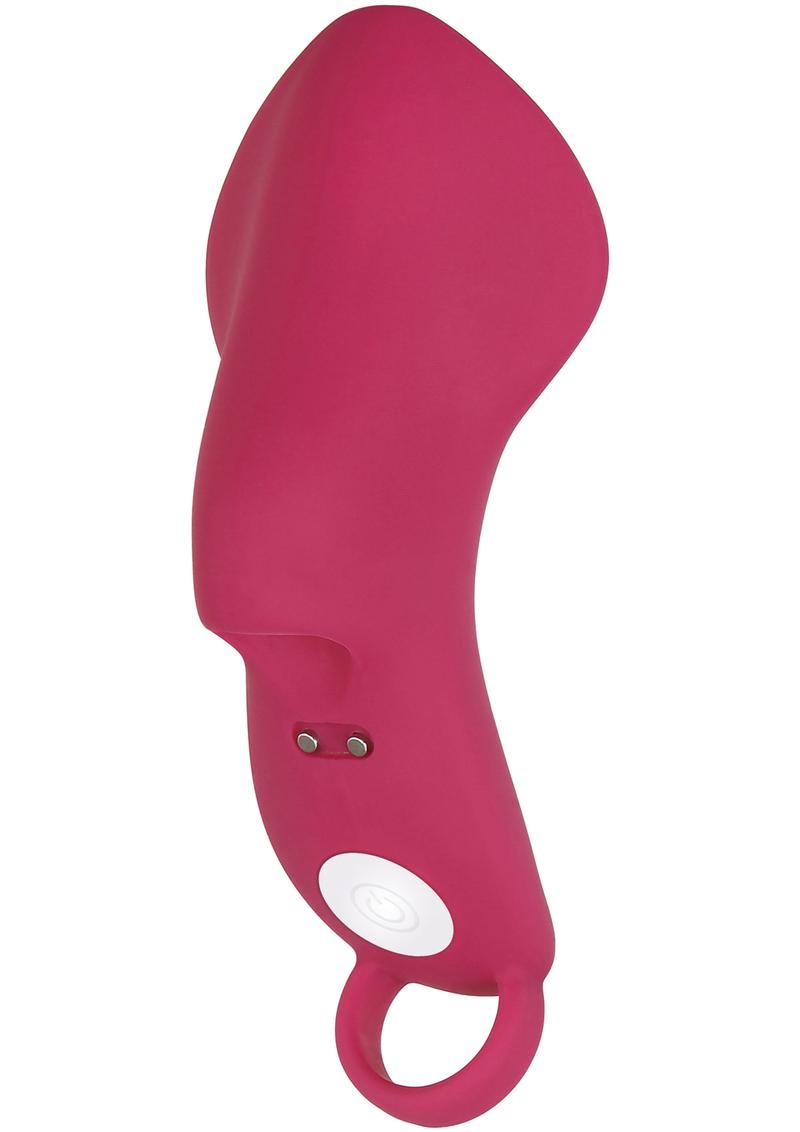 Frisky Finger Rechargeable Silicone Finger-Grip Vibrator