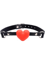 Frisky Heart Beat Silicone Heart Shaped Mouth Gag