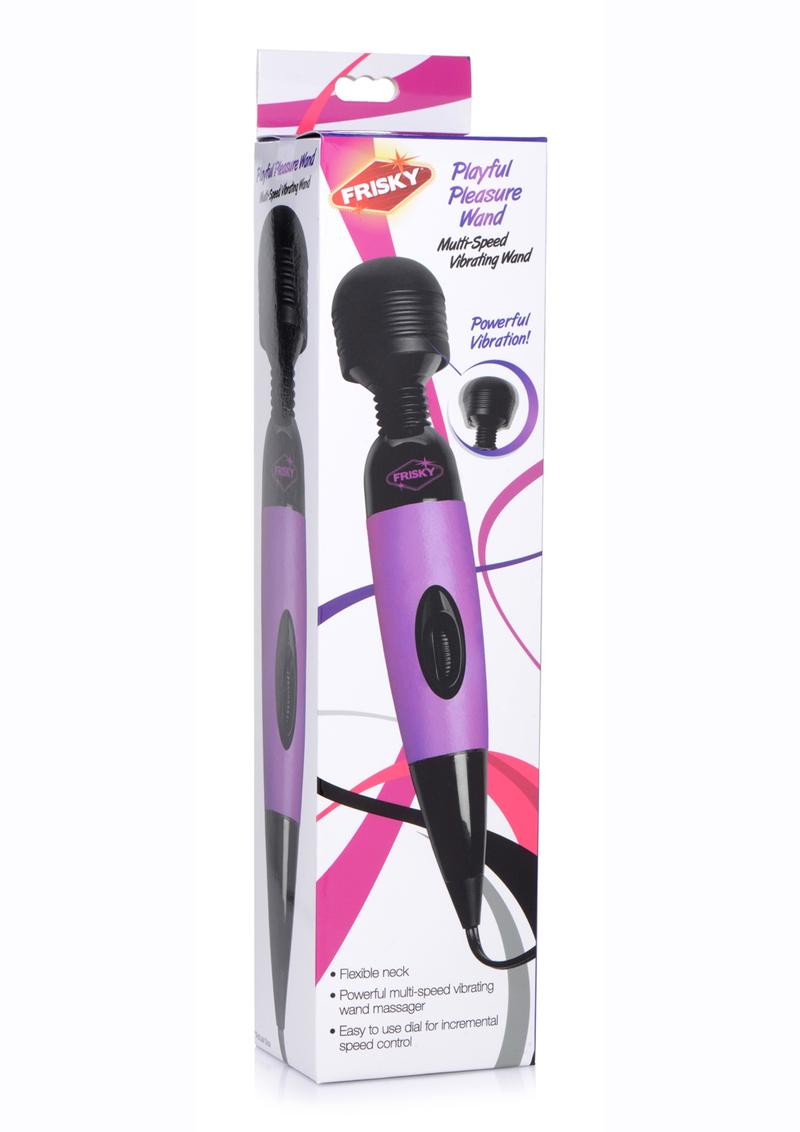 Frisky Playful Pleasure Plug In Wand Massager