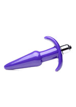 Frisky Thrilling Purple Smooth Anal Plug - Purple