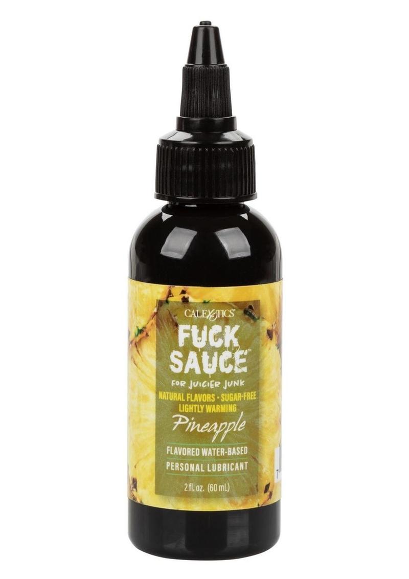 Fuck Sauce Flavored Water Based Personal Lubricant Pineapple - 2oz