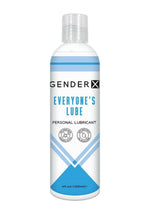 Gender X Everyone's Lube Water Based Lubricant - 4oz