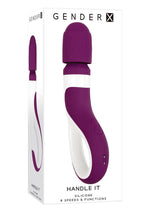 Gender X Handle It Rechargeable Silicone Wand Vibrator