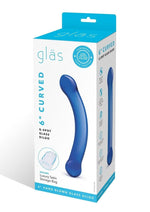 Glas Curved G-Spot Glass Dildo