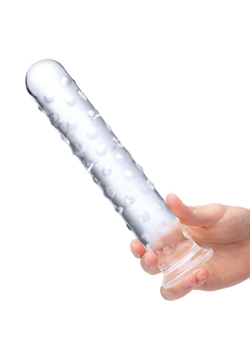 Glas Extra Large Glass Dildo - Clear - XLarge - 10 In