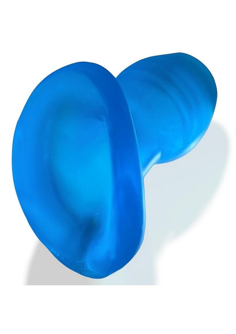 Glowhole 2 Hollow Buttplug with Led Insert - Large - Blue Morph - Blue - Large