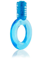 Go Vibe Ring Disposable Cock Ring - Blue