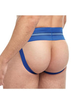 Goal Line Class Jockstrap - Blue - Medium/Small