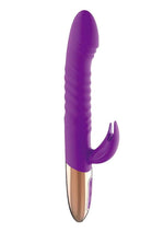 Goddess Thrusting Delight Rechargeable Silicone Dual Stimulating Vibrator