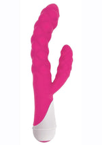 Gossip Ellen 20x Silicone Rabbit Vibrator - Pink