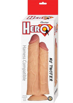 Hero My Twofer Double Dildo with Suction Cup