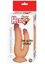 Hero The Ultra Double Dildo with Suction Cup