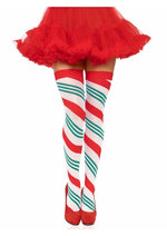 Holiday Ribbon Thigh High