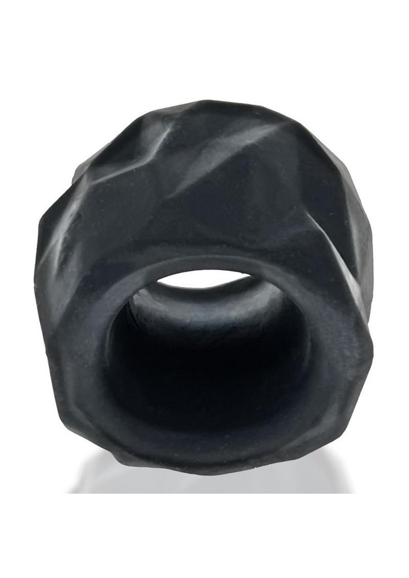 Hunkyjunk Fractal Tactile Ballstretcher - Black/Tar Ice Black