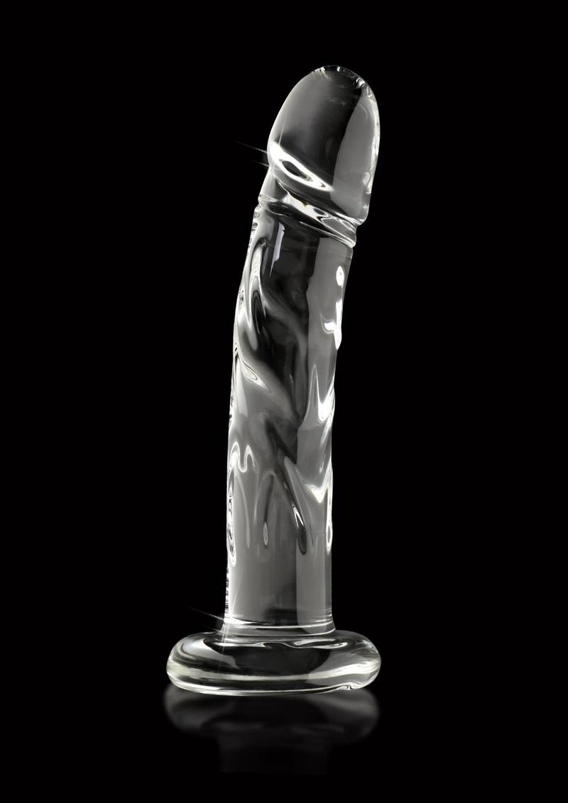 Icicles No. 62 Glass Dildo - Clear - 6.5in