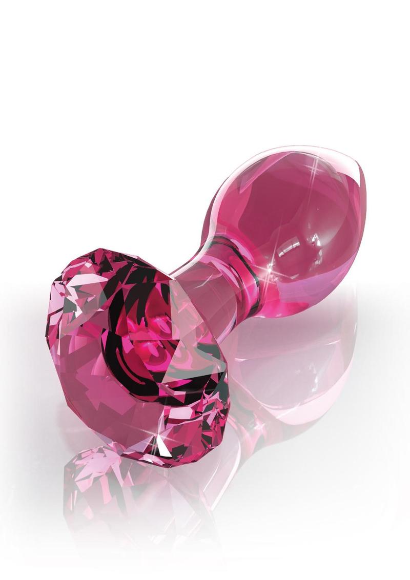 Icicles No 79 Glass Anal Plug - Pink