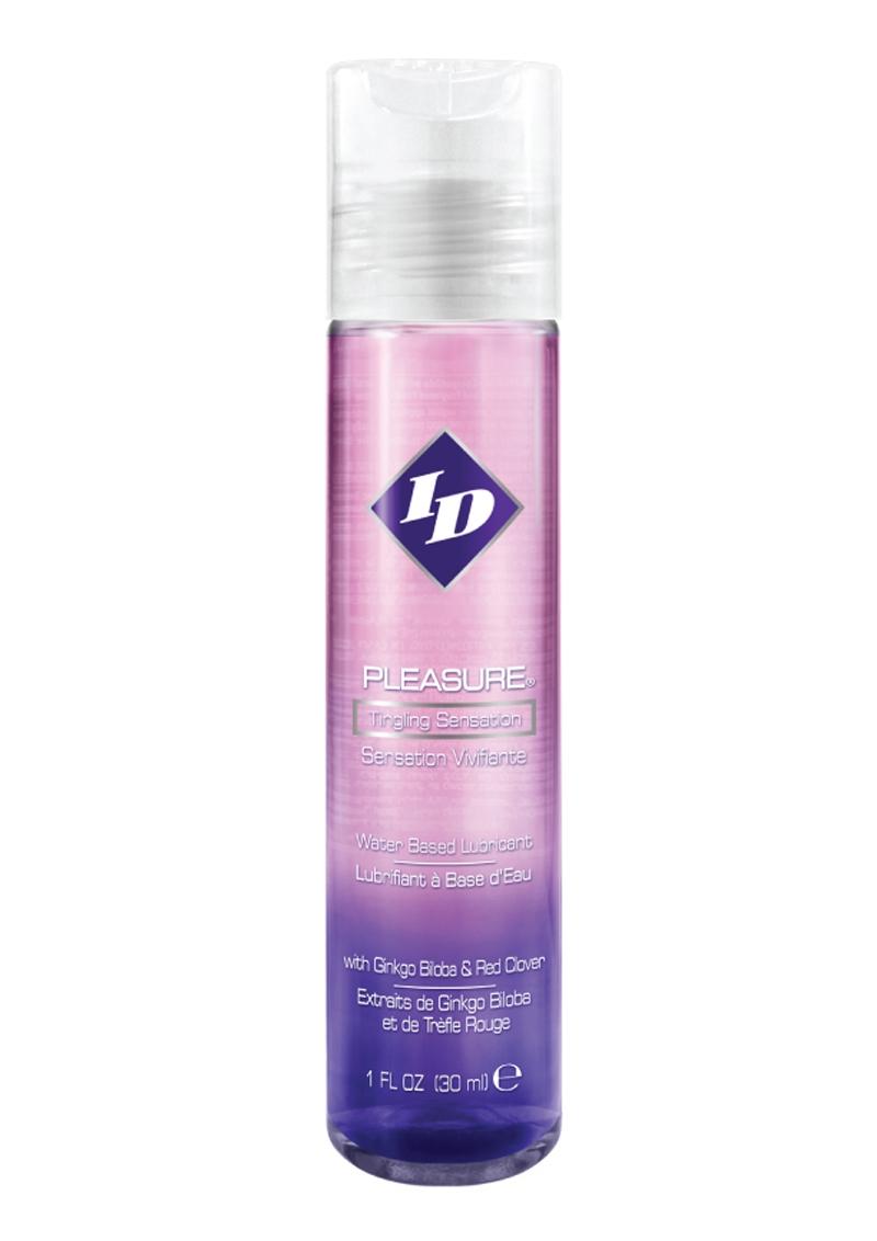 Id Pleasure Water Based Tingling Lubricant - 1oz