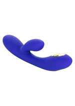 Impulse Intimate E-Stimulator Dual Wand Rechargeable Silicone Vibrator - Purple