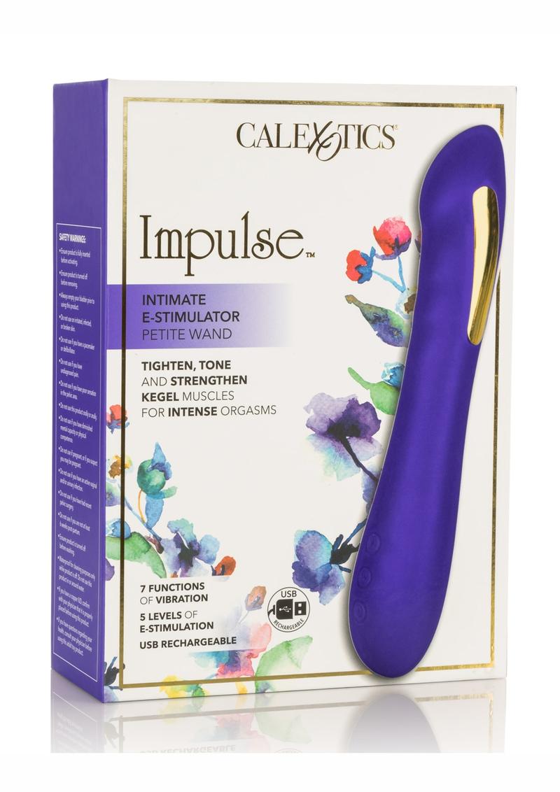 Impulse Intimate E-Stimulator Petite Wand Rechargeable Silicone Vibrating Massager