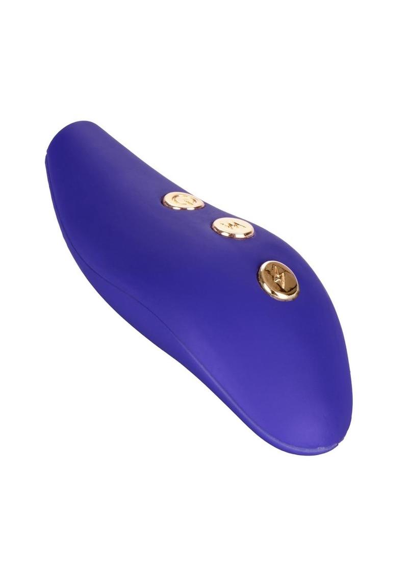 Impulse Intimate E-Stimulator Silicone Rechargeable Kegel Balls with Remote Control - Purple