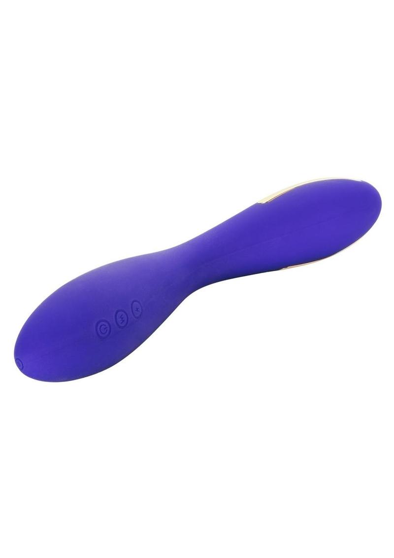 Impulse Intimate E-Stimulator Wand Rechargeable Silicone Vibrator - Purple