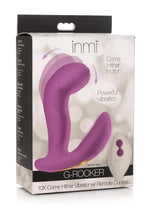 Inmi G-Rocker Come Hither Rechargeable Silicone Vibrator with Remote Control