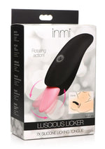 Inmi Luscious Licker 7x Rechargeable Silicone Licking Tongue Clitoral Stimulator