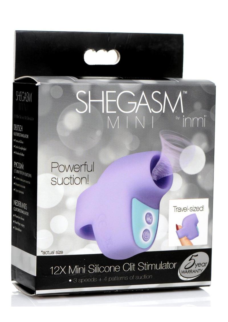 Inmi Shegasm Mini Silicone Rechargeable Clitoral Stimulator