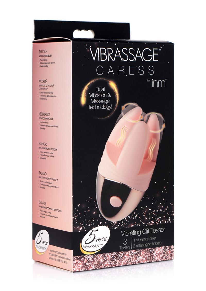 Inmi Vibrassage Caress Dual Vibrating Silicone Clit Teaser