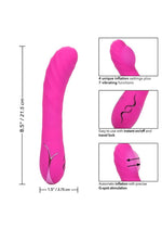 Insatiable G Inflatable G-Wand Silicone Rechargeable Vibrator - Pink