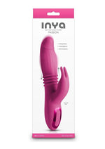 Inya Passion Rechargeable Silicone Rabbit Vibrator - Pink