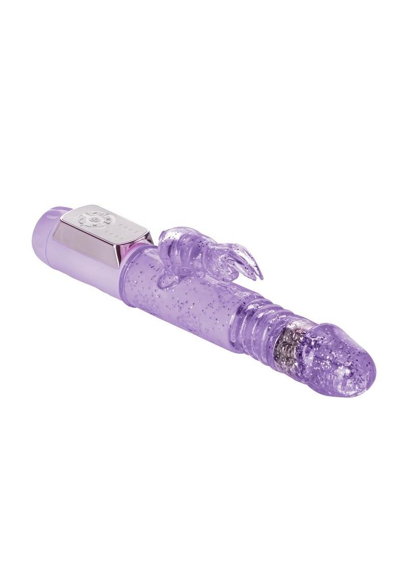 Jack Rabbit Petite Thrusting Rabbit Vibrator - Purple